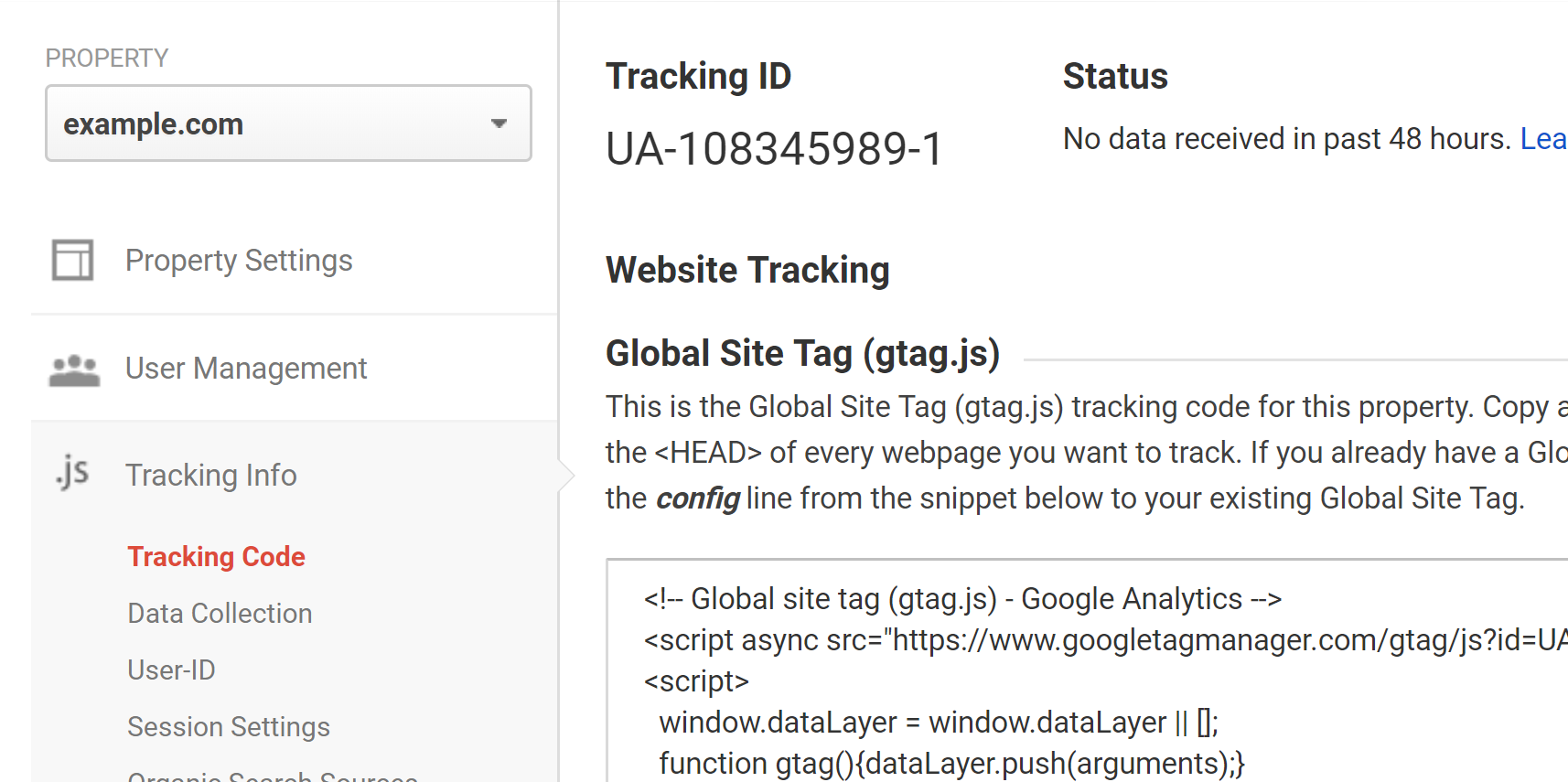 Google Analytics